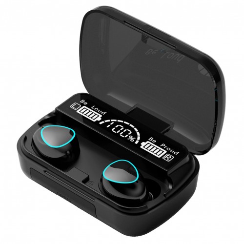 M10 TWS Bluetooth 5.1 In-Ear 9D Mini Touch Sports Binaural Earphones for Phones