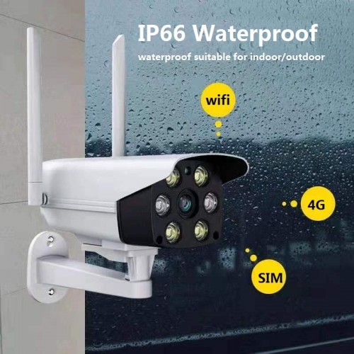 HD 1080P Bullet IP Camera Wireless GSM 4G SIM Card Wifi Outdoor Waterproof cctv Cameras IR Night Vision P2P Industrial