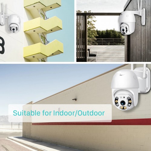 1080P Security Camera WIFI Outdoor PTZ Speed Dome Wireless IP Camera CCTV Pan Tilt 4XZoom IR Network Surveillance P2P CAM