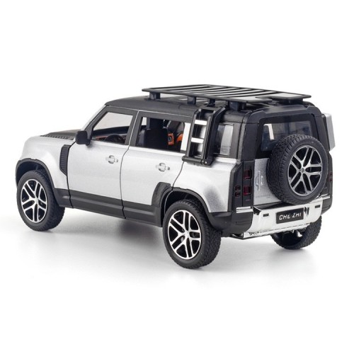 Ontek 1:24 Diecasting Alloy Car Model Land Rover Defender AMG Toy Car, Pull Back Vehicles Toy Car for Toddlers Kids Boys Girls Gift Black