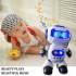 Ontek Toyz Bump & Go Dancing Robot Toys for Boys and Girls | Colourful 3D Lights and Music | 360 Degree All Direction Movement Bump and Go Robot