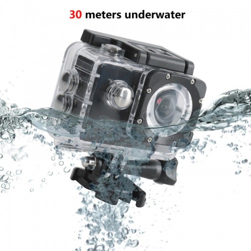 4K Ultra HD Mini Action Camera 2.0inch Screen WiFi Remote Control Underwater Waterproof Helmet Video Recording Cameras Sport Cam