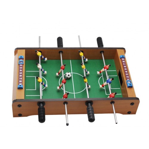 Ontek Mid-Sized Football, Mini Football, Table Soccer Game, 4 Rods, 20 Inches, Multicolor