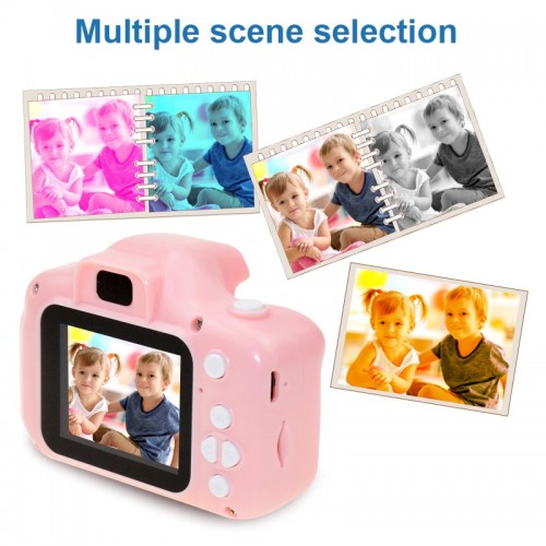 Ontek For Kids - Digital Camera, Recorder Camera 800WH HD 2.0 Inch Screen Video Front Camera Child Camera ( Mulicolor )