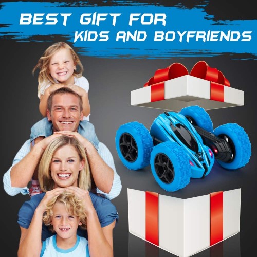 Remote Control Car 360 Rotate Racing Stunt Kids Car With 4wd