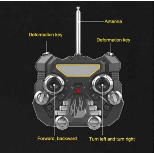 New Remote Control Rc Cars Toys For Kids Transformer Model Battery Operated