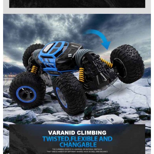 2.4GHz 4WD Ontek Q70 RC Car Radio Control Car Twist- Desert Cars Off Road Buggy Toy High Speed Climbing RC Car Kids Children Toys