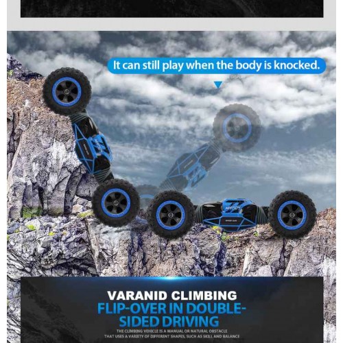 2.4GHz 4WD Ontek Q70 RC Car Radio Control Car Twist- Desert Cars Off Road Buggy Toy High Speed Climbing RC Car Kids Children Toys