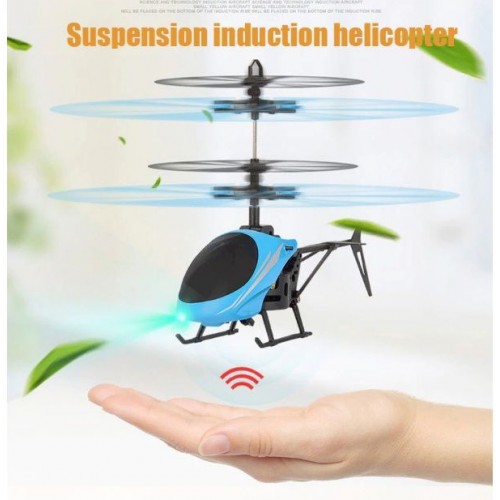 Kids Helicopter Flying Toys With Infrared Sensor Hand Control Mini Aircraft