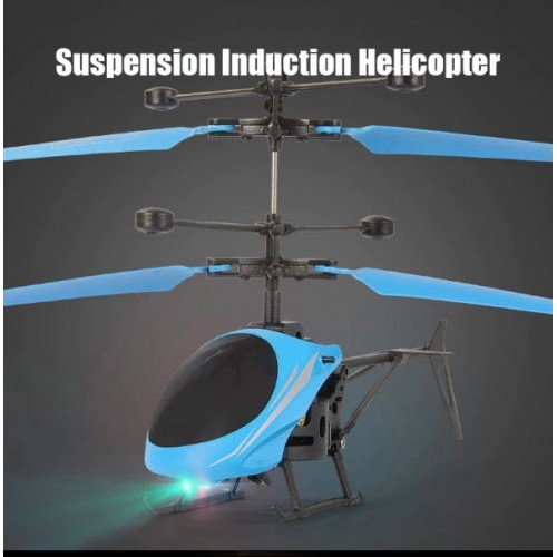 Kids Helicopter Flying Toys With Infrared Sensor Hand Control Mini Aircraft