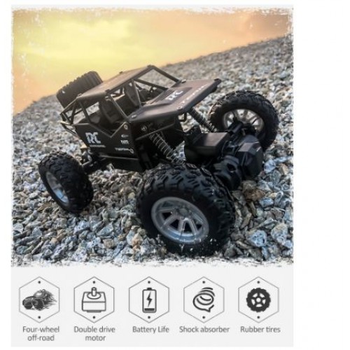 Small Alloy 4WD Drifting Climbing Cars High Speed 2.4Ghz Radio Remote Control Car RC Off Road Fast Racing Rock Crawler