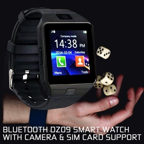 Dz-09 Smart Watch Screen Touch For Men With Bluetooth Calling Wrist Watch