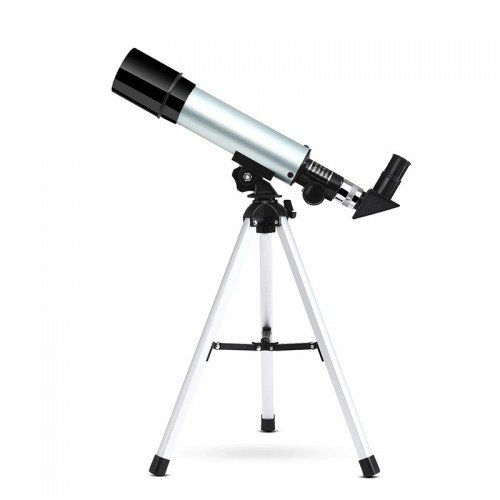 360X50 Astronomical Telescope 90x Magnification Outdoor Monocular With Tripod Optical Glass Metal Tube Telescope Students Gifts